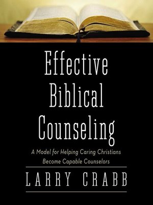 cover image of Effective Biblical Counseling